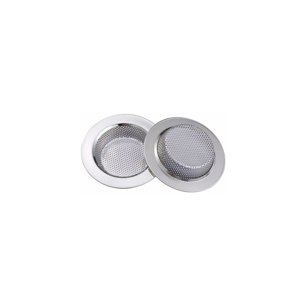 Kitchen Sink Drain Stainless Steel Strainer, Wide Rim & Micro-Perforation Design, Rust-Free Service & Dishwasher Safe, Double-Layer Drain Prot 9466005140164