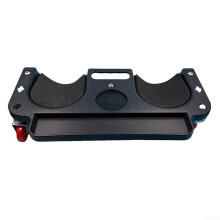 Wheel Repair Sliding Kneeling Pad - Load-Bearing Car Maintenance Tool, Rolling Knee Protector With Cushion, Black