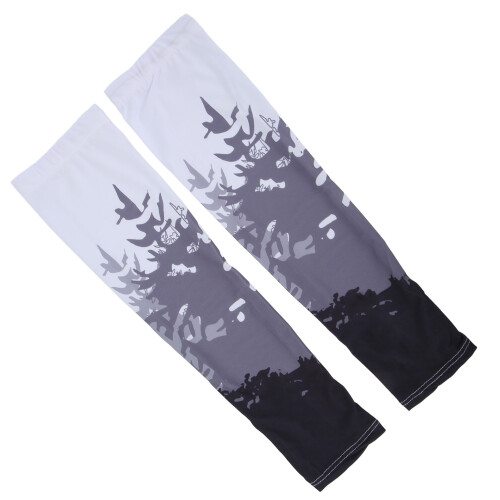 1 Paar Armstulpen aus Eisseide, UV-Sonnenschutz, 1