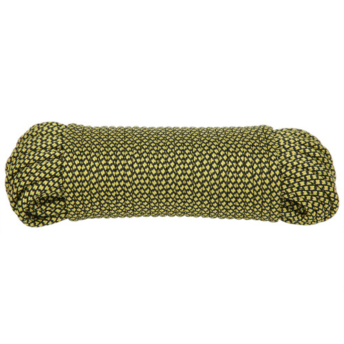 Paracord εξωτερικού χώρου 20M κίτρινο, εξοπλισμός επιβίωσης, ισχυρό και ανθεκτικό,