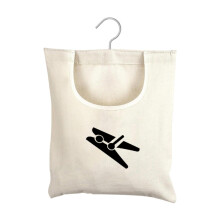 Wash bag with hanging hook clothing peg organizer for dormitory