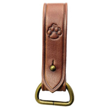 Belt Holder Replacement for Belt Buckle Made of Leather with D Rings Leather Loop Holder Leather Loop Belt Holder Loop