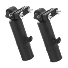 Pack of 2 Golf Umbrella Stand Golf Trolley Accessories Black