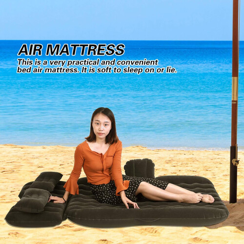 Inflatable Mattress with Cushions, Stools, Soft PVC,, Easy to Clean 2