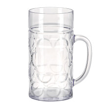 Glass Dimpled Beer Mugs Multifunctional Dimpled Beer-1000ml