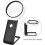 LED Illuminated Reading Magnifying Glass USB Rechargeable with Light Stand 3