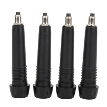 Alpenstock Tip, 4 Pieces Trekking Pole Tip, Rustproof Alpine Pole, Walking Replacement Pole Tip for Hiking Poles, Trekking Poles, Alpenstock