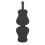 Gitarrenplektrum-Halter, PU-Leder, 4