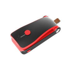 Mini zaksealer, draagbaar 2-in-1 apparaat met warmteverzegeling en snijfunctie voor snel sealen en het bewaren van de versheid van voedsel, met