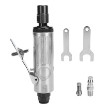Mini polizor pneumatic cu aer, sculă dreaptă cu regulator de viteză, 22000 RPM, polizor pneumatic ușor din aliaj de zinc, rezistent la coroziune,