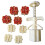 Characters Pattern Moon Cake Maker Mold MidAutumn Pastries Tool 1