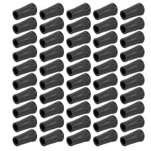 Protectores para bastones de senderismo, puntas de goma de alta calidad para bastones de trekking, ajuste universal, mayor resistencia al