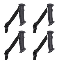 4pcs Trekking Poles Replacement Ergonomic Hiking Tube Straight/Bent Climbing Stick Head Ref: 5732