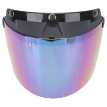 Motorradhelm-Objektiv, Metallknopf, abnehmbar,
