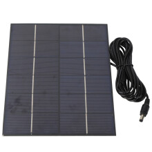 Módulo de painel solar para projetos DIY, célula solar de silício policristalino de alta taxa de conversão, carregador econômico de 6V, painel