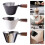 Multipurpose Espresso Measuring Cup with Double Pouring-White 3