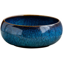 Creative Ceramic Planter Bowl for Succulents and Water-Brushed