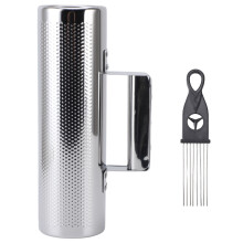 Guiro-Shaker aus Metall mit Schaber,