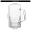 Freezers Safe Beer Glass Wide Handle Delicate Dimpled-980ml 4