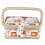 Sewing Kit Storage Box Sewing Box with Handle for Household Handmaker Sewing Storage Basket 1