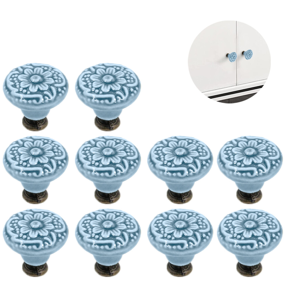 Decorative Pull Tool, Vintage Round Knobs, Ideal For Drawer Cabinet Upgrade 9436597776546