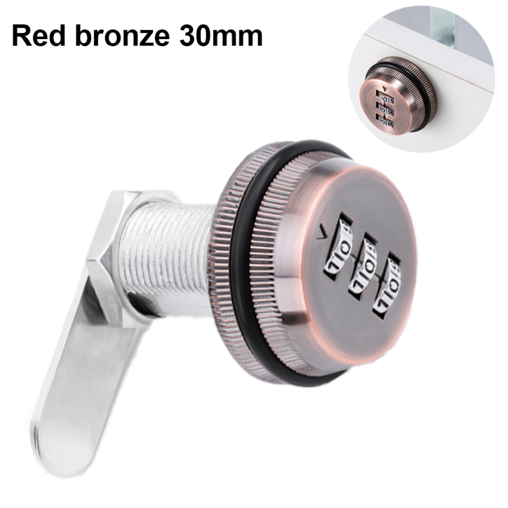 Keyless Combi-Cam Lock With Resettable Password For Enhanced Security 9436597776577