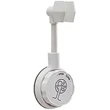 Elegante supporto per doccia, accessori per il bagno, supporto adesivo per soffione doccia, materiale ABS, montaggio a ventosa, design senza