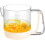 Manual Egg Stirring Cup  Hand Pressed Cream Whipping Mixing Cup with Scale  Beige 5