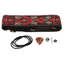 Gitarrengurt, verdickt und verbreitert,