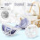 BH laundry balls, spacesaving, small net, reusable, cleaning tool, 2 pieces 4