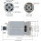 16.8V Direct Current Motor Replacement For Electric Drill Driver, 14Tooth Gear,  Torque 4