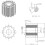16.8V Direct Current Motor Replacement For Electric Drill Driver, 14Tooth Gear,  Torque 5