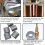 16.8V Direct Current Motor Replacement For Electric Drill Driver, 14Tooth Gear,  Torque 3