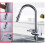 Kitchen Taps with PullDown Shower, PullDown Dishwasher, Hot and Cold Sink Tap, Black A 1