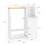 SoBuy Παιδικό Ντουλάπι KMB110-W Λευκό 94x35x110cm 3