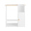 SoBuy Παιδικό Ντουλάπι KMB110-W Λευκό 94x35x110cm 15