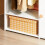 SoBuy Παιδικό Ντουλάπι KMB110-W Λευκό 94x35x110cm 5