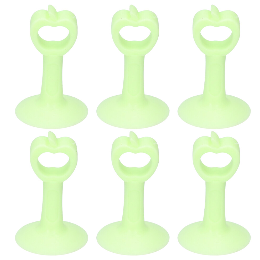 Door Knob Protector, Impact Cushioning Effect For Quiet Living, Wall Protector For Various Surfaces, Concave Design For Enhanced Protection (6Pcs) 9436597600292