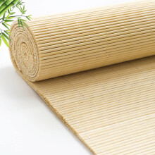 Bamboo Roller Blinds Outdoors, 60% Light Filtering, Breathable Roll Up Shades For Windows, W x H 55 x 200 cm