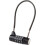 Cable Lock Sturdy 4Digit Combination Padlock With 47.6 cm Cable For Tool Box, Shed, Hasp Storage 4