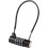 Cable Lock Sturdy 4Digit Combination Padlock With 47.6 cm Cable For Tool Box, Shed, Hasp Storage 3