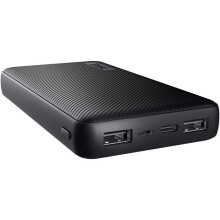 Ulkoakkuliitin - TRUST - Primo - 15000mAh - USB-C 3A - 3 Sisääntuloa - Musta