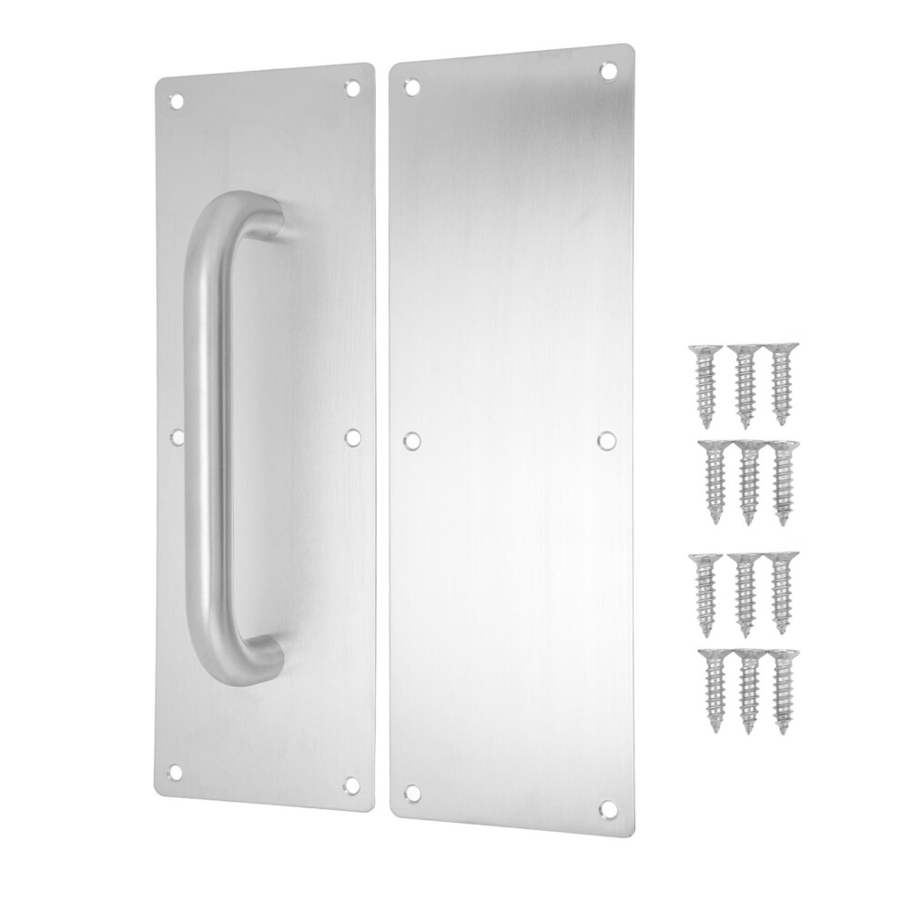 Elegant Design Protective Film Covered Push Plate, Long Service Life With Fire Resistance Ensures Strong Durable Performance 9060116416288