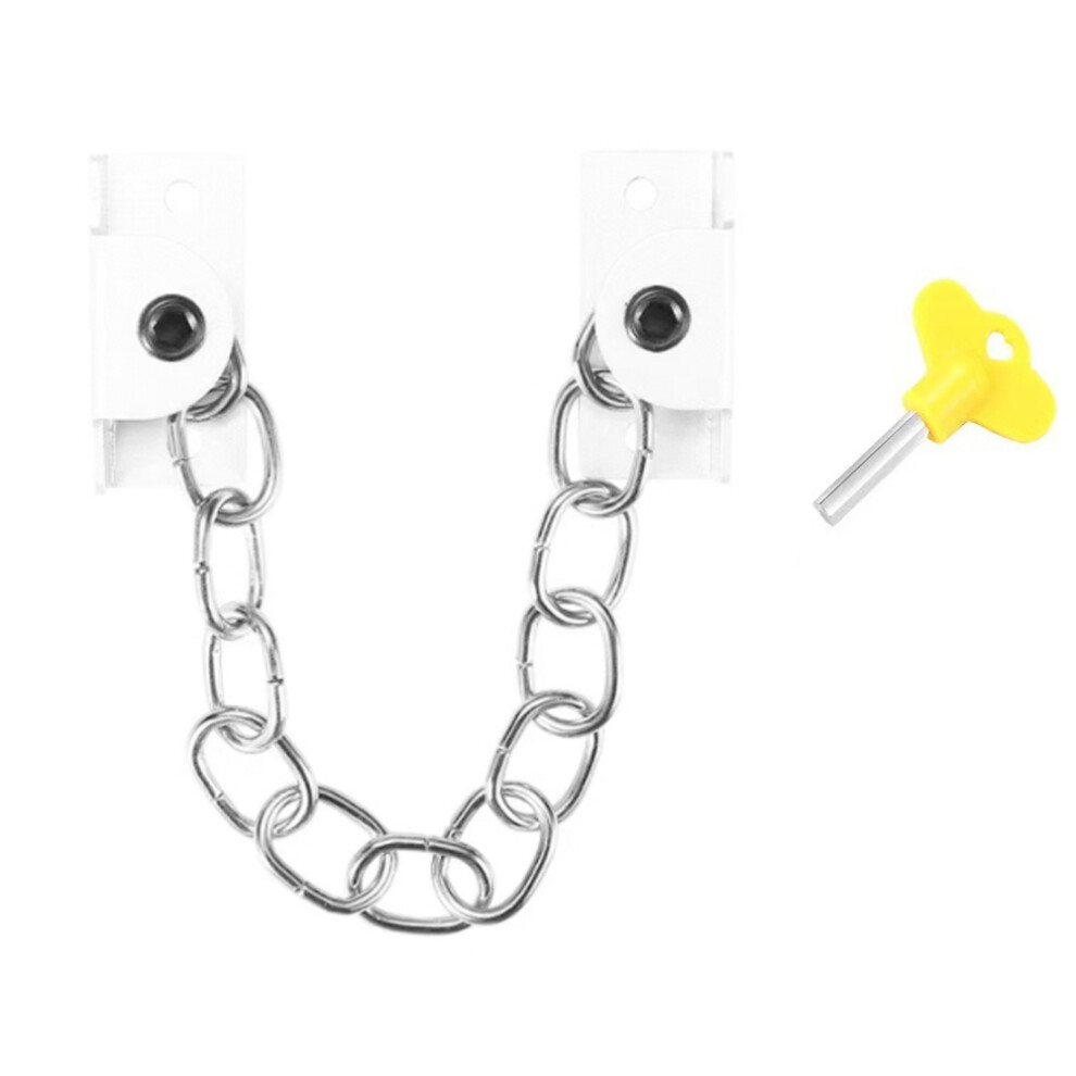 Safety Door Lock - Pet Friendly High Security Locks With Restricted Openings, Simple Installation For Safe Viewing And Ventilation, Suitable For Woode 9436597658958