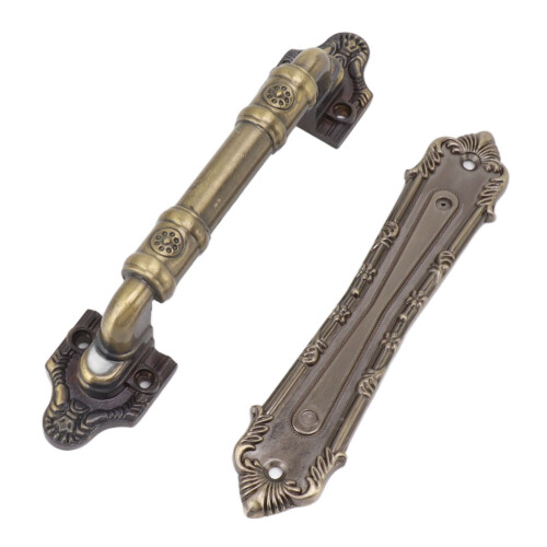 Brass Industrial Sliding Door Pulls, Elevate Your Space With Sturdy And Timeless Drawer Handles 1
