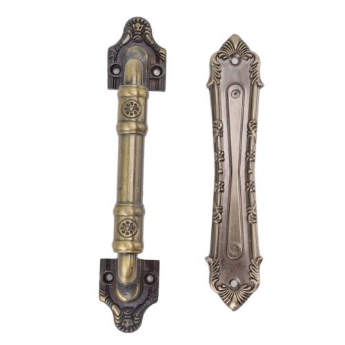 Brass Industrial Sliding Door Pulls, Elevate Your Space With Sturdy And Timeless Drawer Handles 2