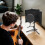 Homcom HOMCOM Studio Microphone Isolation Shield with Pop Filter & Stand, Black 1