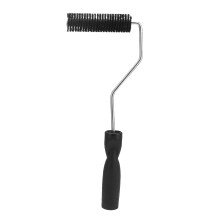 Industrielles Glasfaser-Handwerkzeug für die Harzverarbeitung, Blasenentfernungswalze mit Glasfaser-Laminierwalze, ergonomischer Holzgriff,