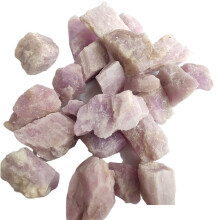 Natural crystal rough 100g or 1 piece natural Kunzite Quartz crystal Spodumene raw stones decoration natural stones and minerals (Color: 100g 515mm)