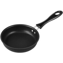 Padella in ghisa multiuso, struttura resistente, padella compatta con manico anti-calore per una facile pulizia e una cottura uniforme.